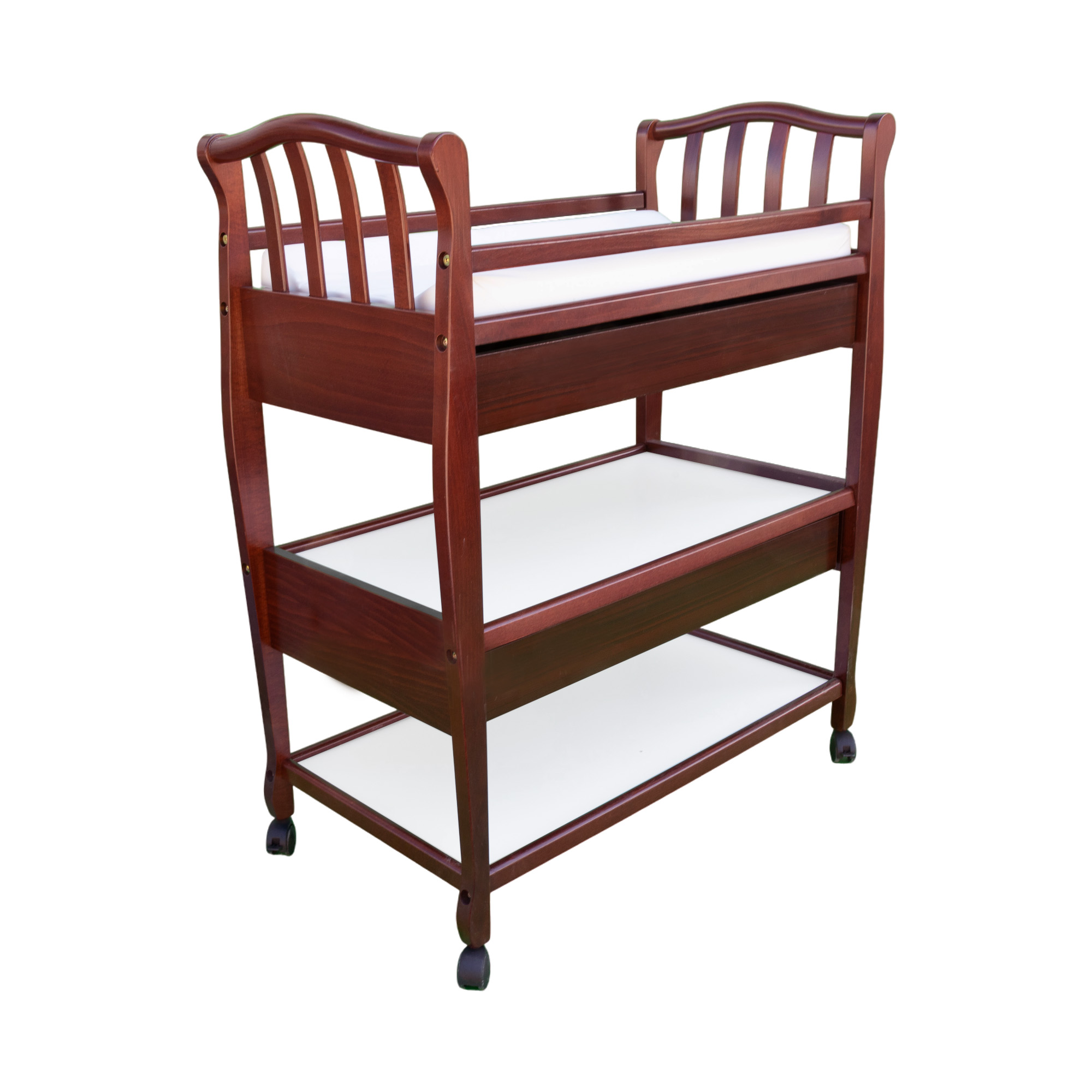 Cherry wood baby changing table hotsell